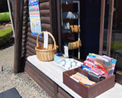 スコアやパターは貸出無料！